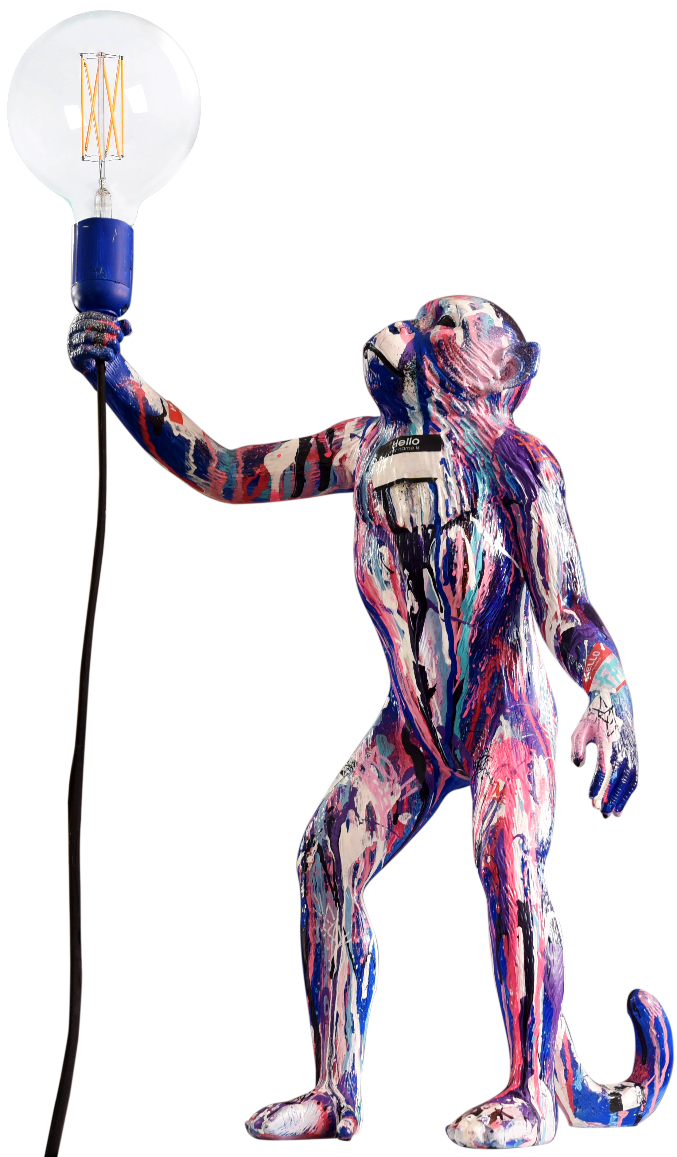 LAMPE SINGE 70X50X25CM