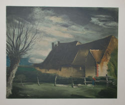 La Maladrerie sous la neige