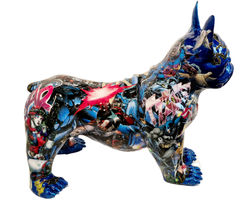 Bulldog français 55x50x30cm
