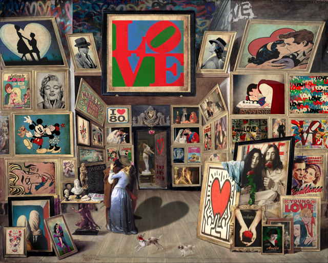 LOVE GALLERY 68X77CM