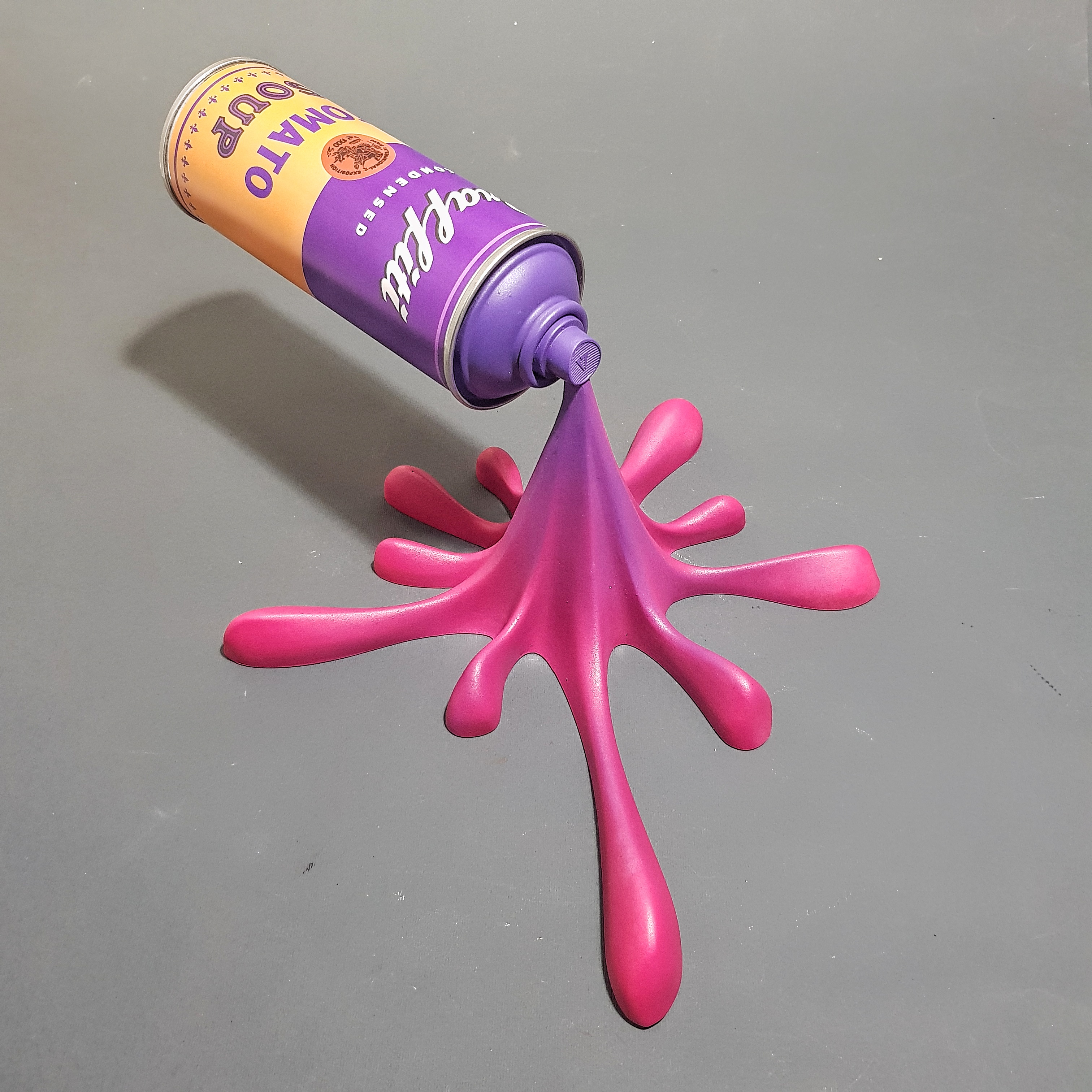 PURPLE SOUP SPLASH 30X34X20CM