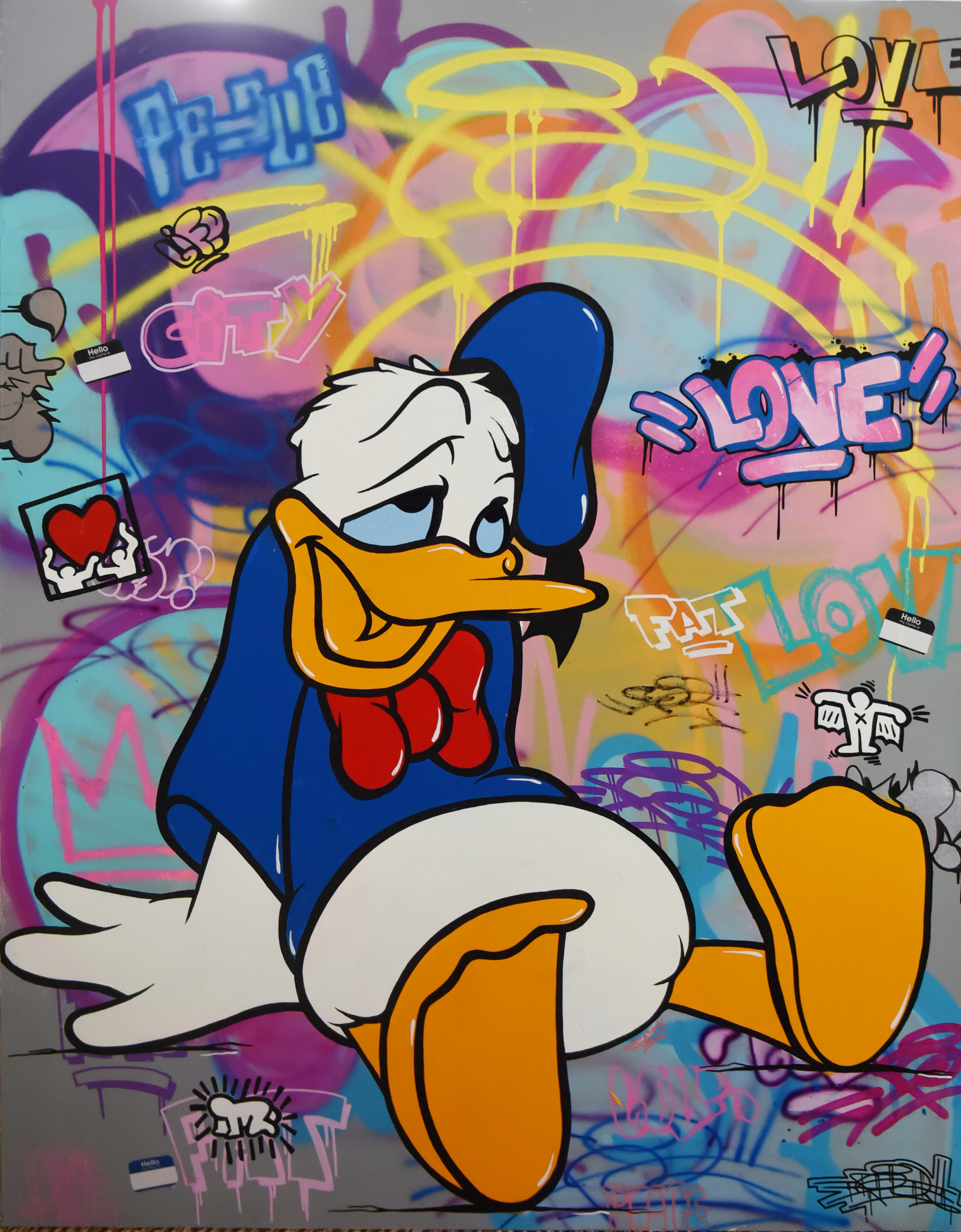 DONALD DUCK 146X114CM