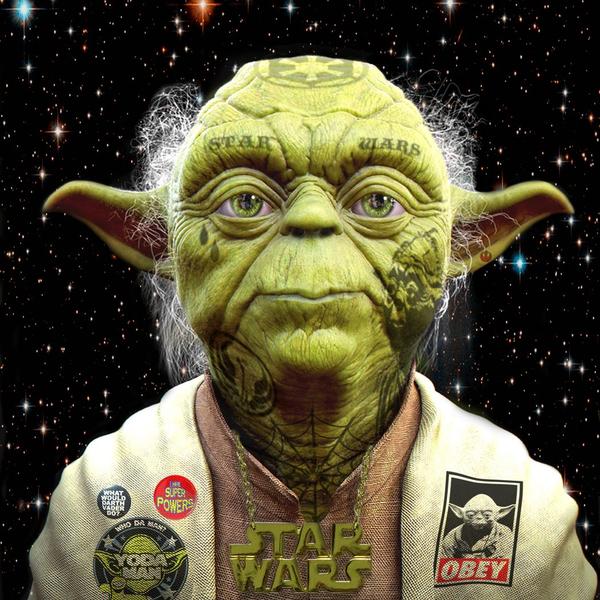 YODA 67X66CM