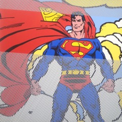 SUPERMAN 110X110CM