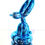 Miniature : Sitting Balloon Rabbit Blue