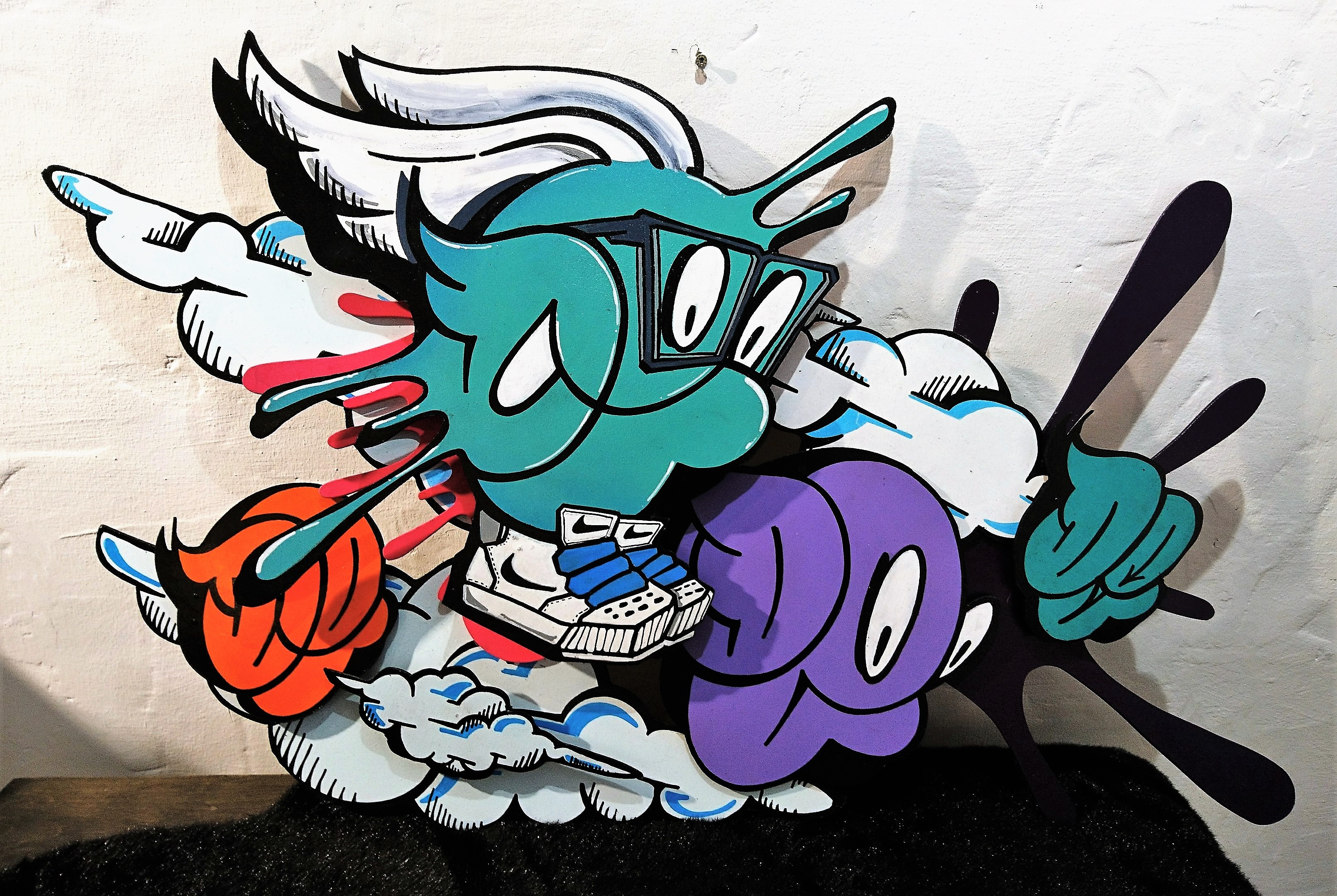 SCULPTURE MURALE I 60X100X10CM