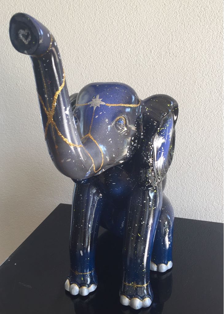 Éléphanteau "DREAM" 53X52X27CM