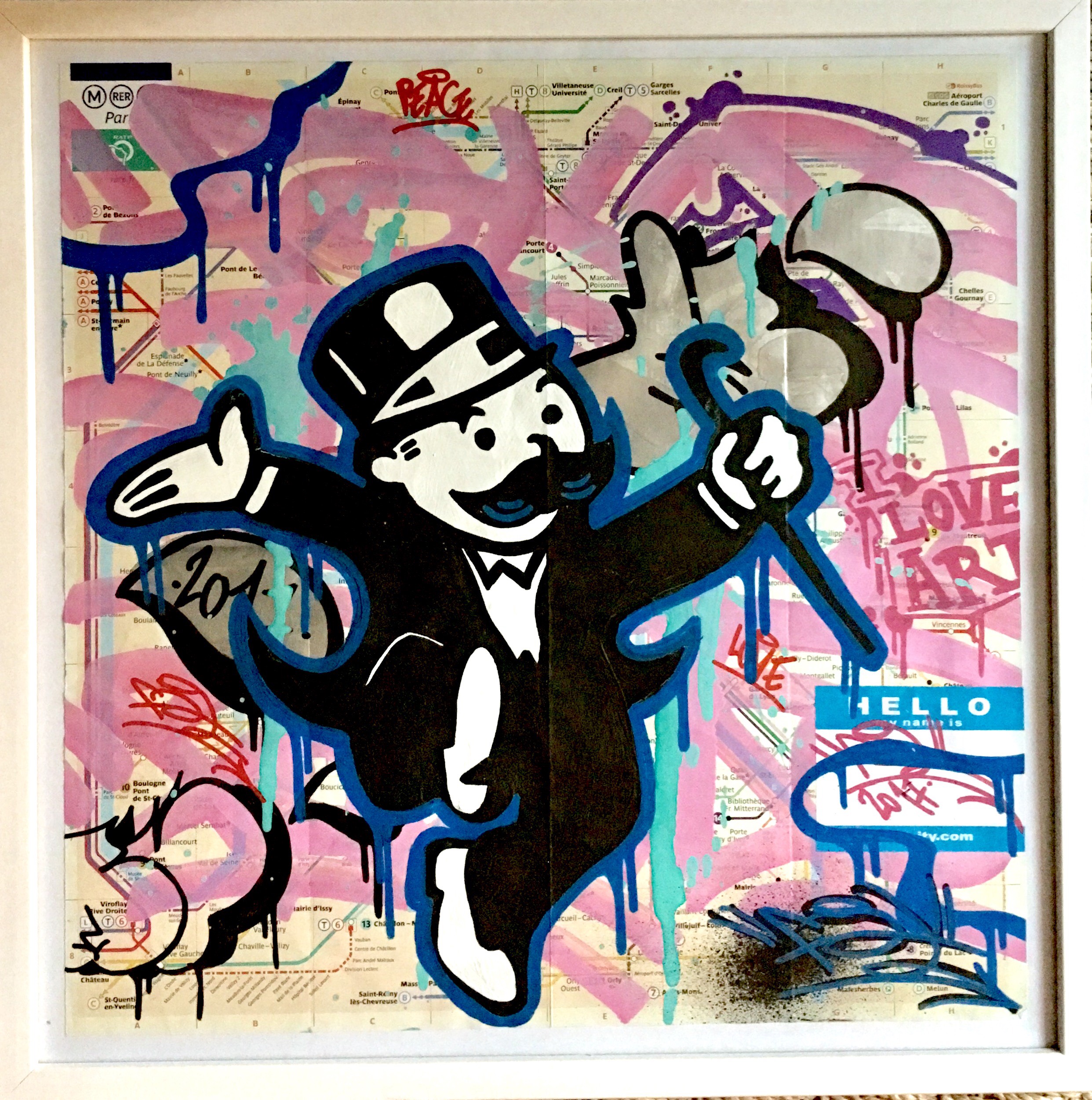 MR MONOPOLY 40X40CM