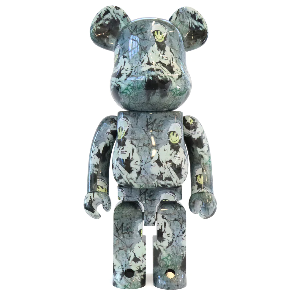 Bearbrick Riot Cop 1000%