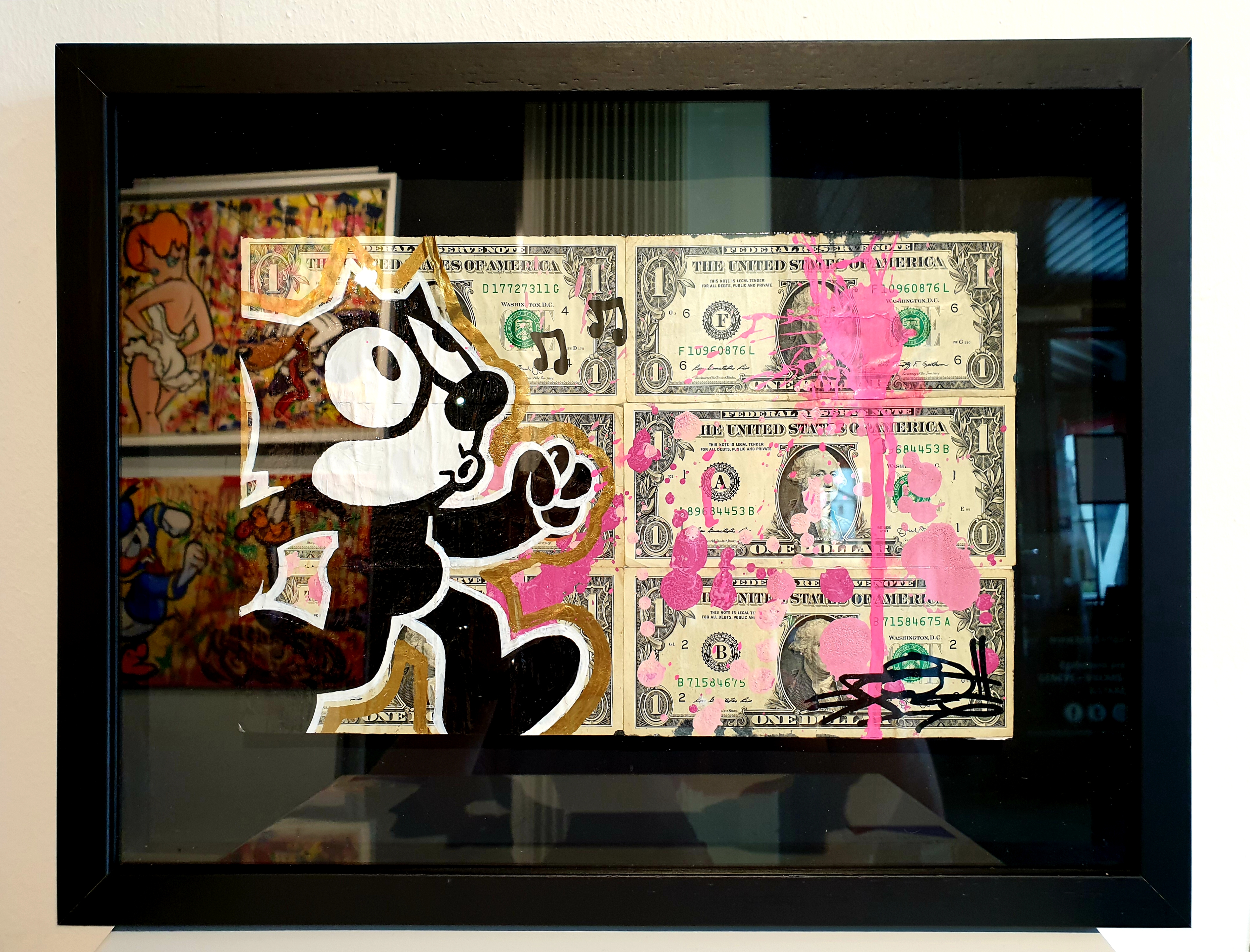 DOLLARS FELIX 33X43CM