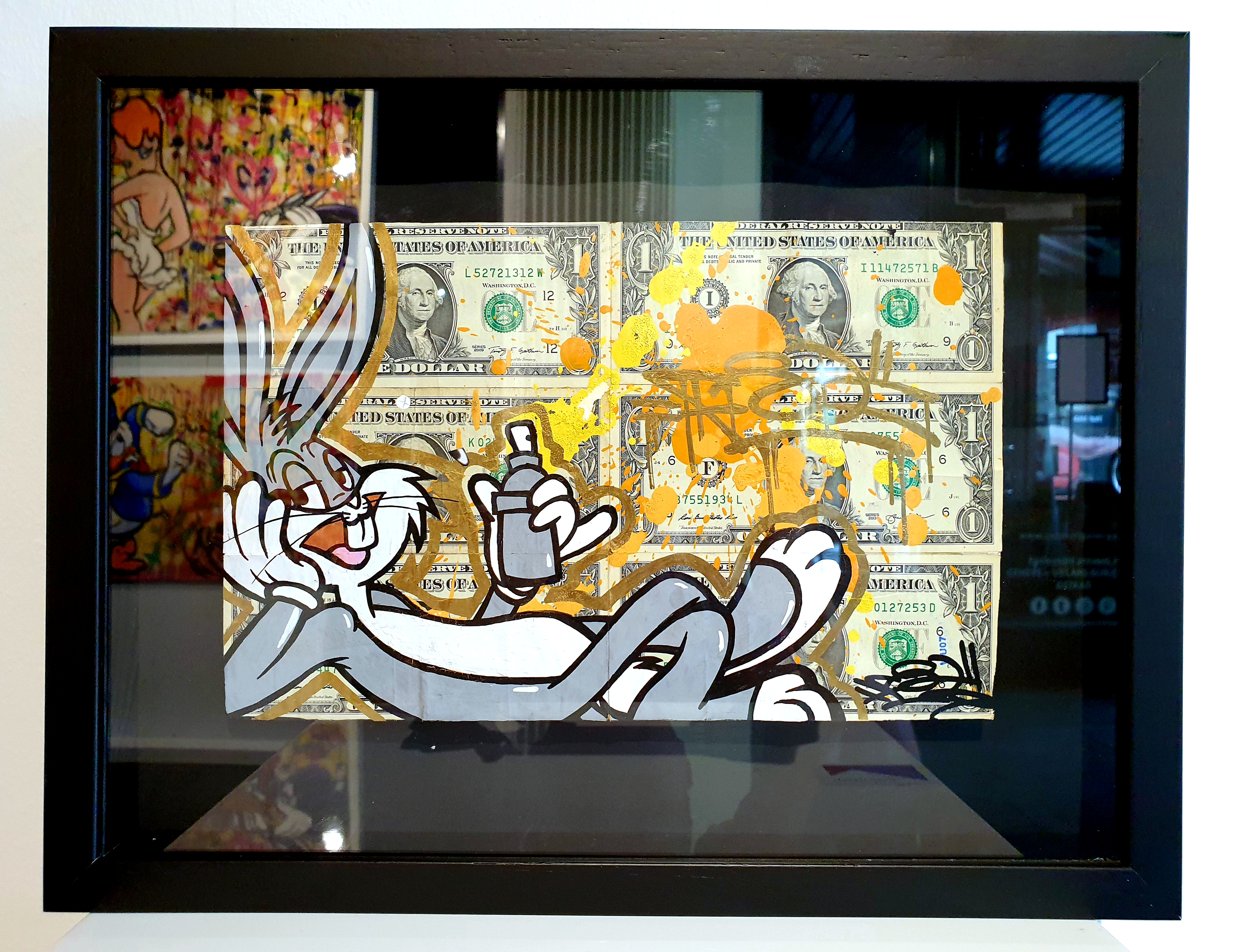 DOLLARS BUGS BUNNY 33X43CM