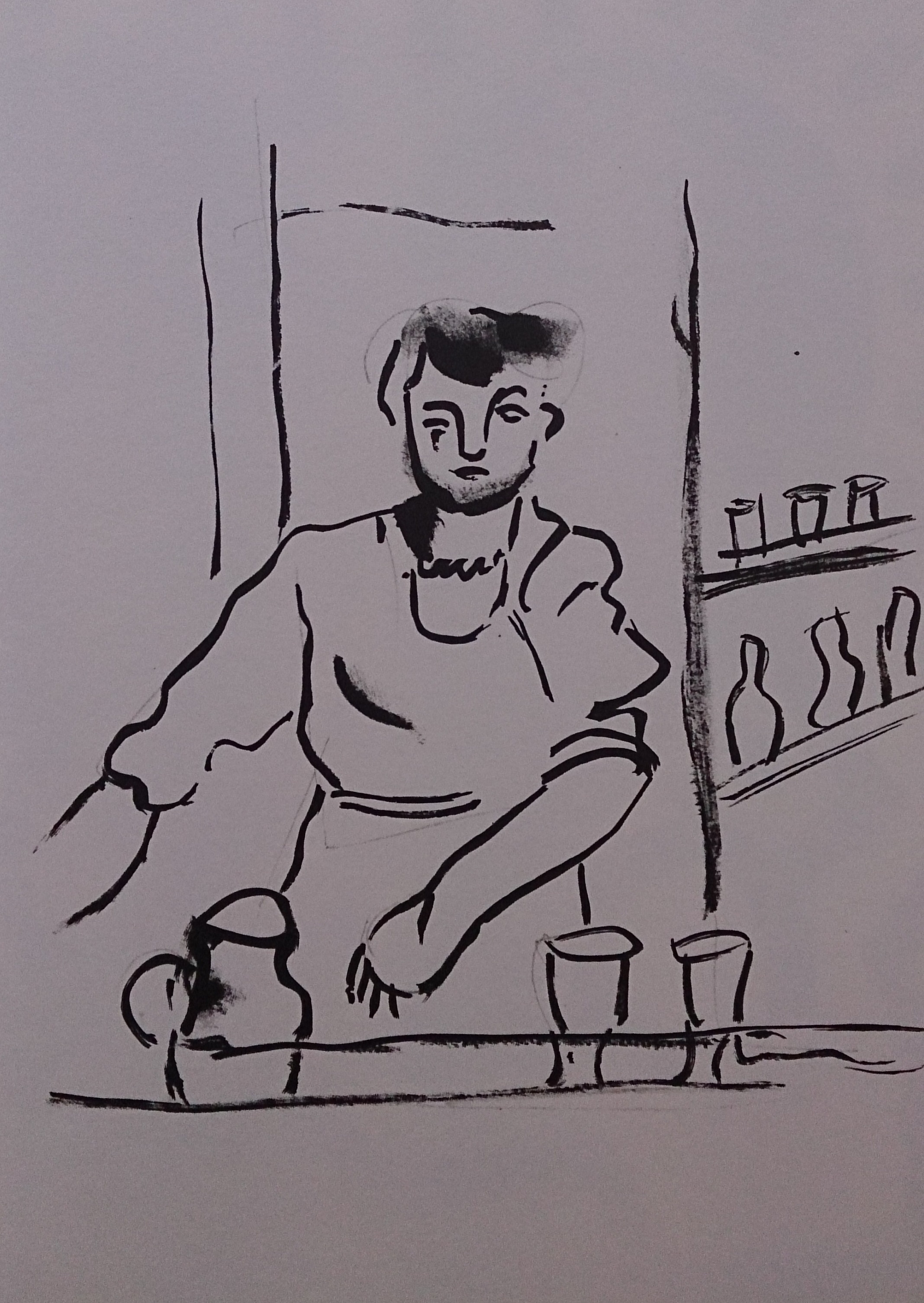 La serveuse