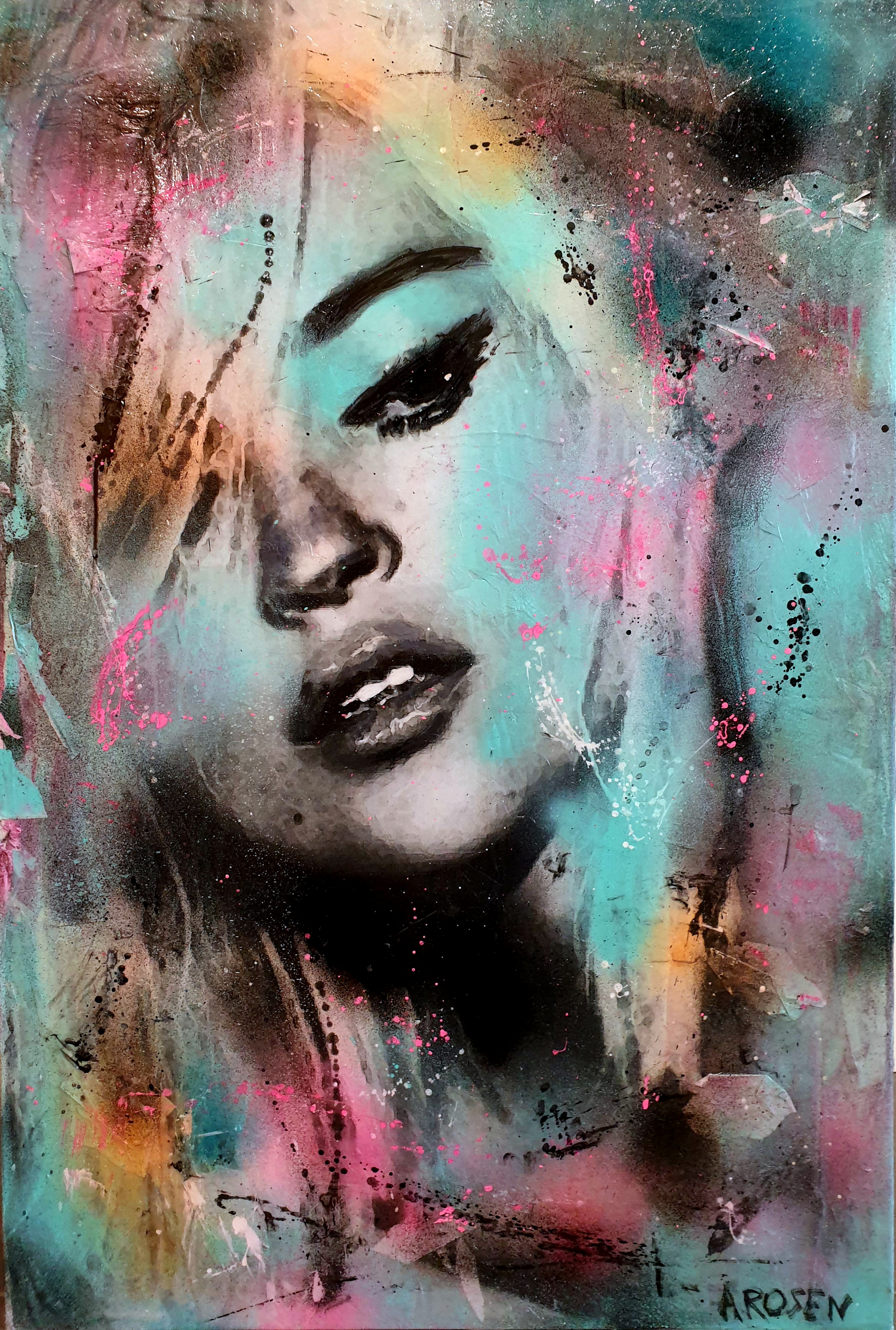 BLUE VELVET 90X60CM