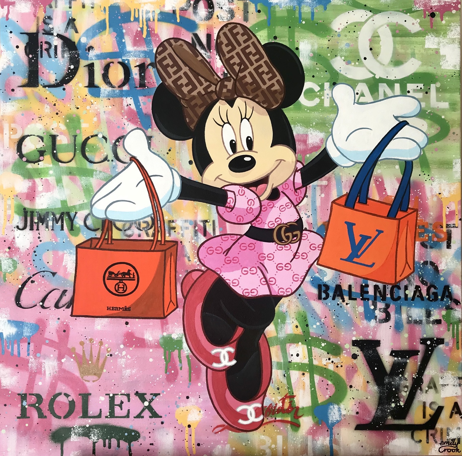 LOVE FOR DESIGNER 80X80CM