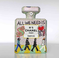 Bottle LOVE 23x33x10cm