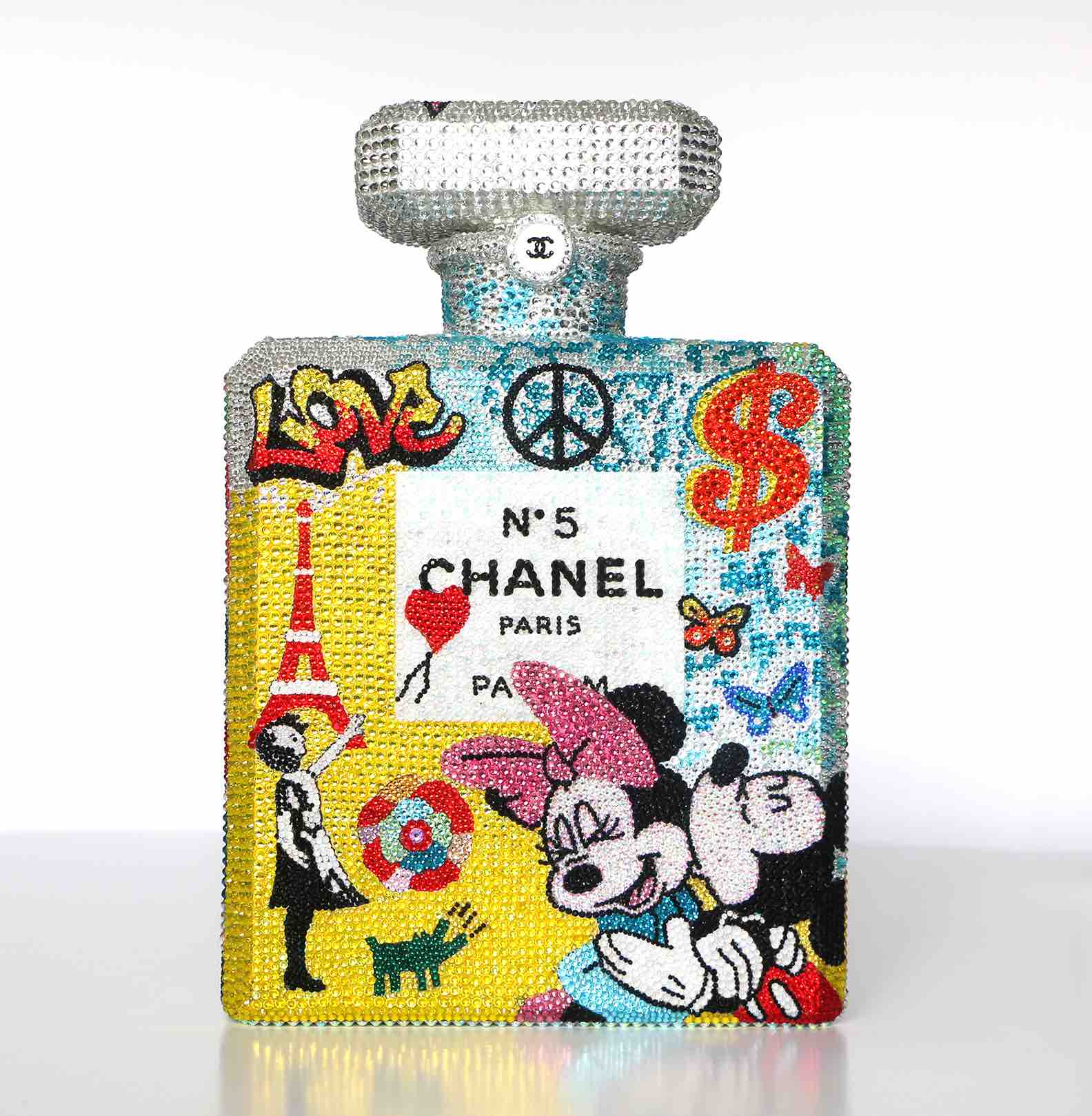 Bottle I'M SO LUCKY 23x33x10cm