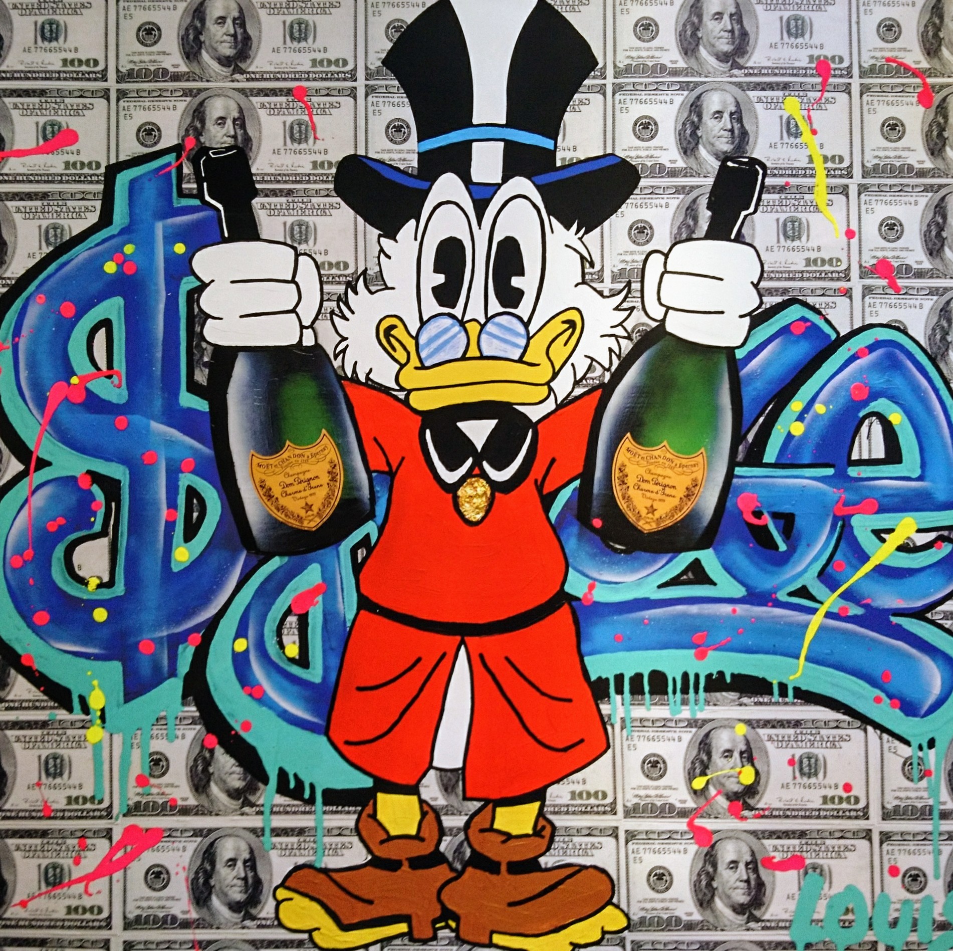 BLUE SCROOGE X DOM PE