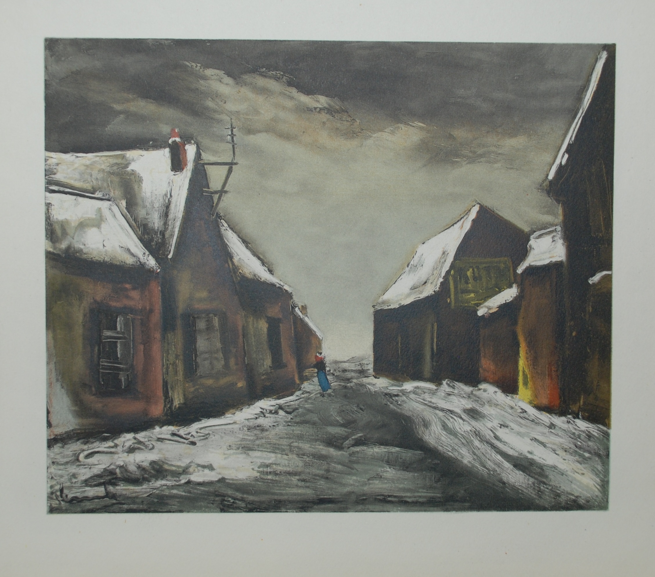 La Maladrerie sous la neige
