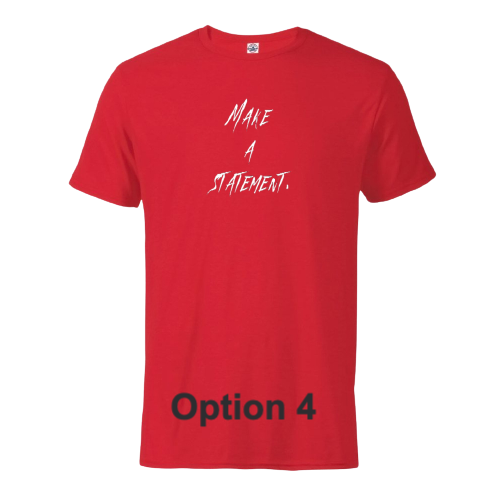 Thumbnail: Make-A-Statement Tee Red