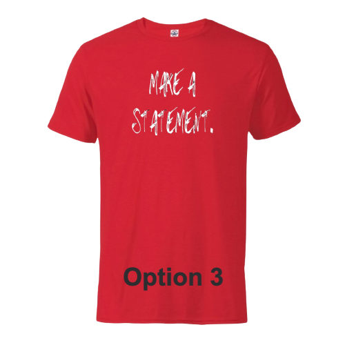 Thumbnail: Make-A-Statement Tee Red