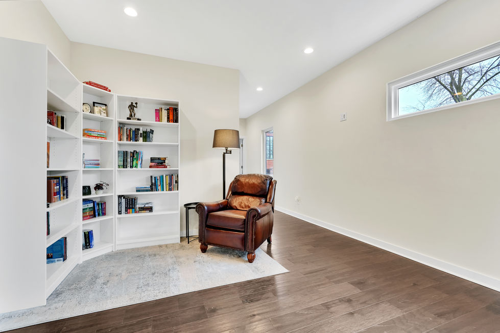 Interior detail shot highlighting craftsmanship in Fountain Square home