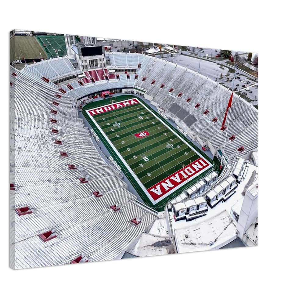 Thumbnail: Indiana University Memorial Stadium Wall Art — Ultimate Hoosier Game Day View