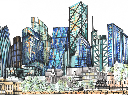 Tall Buildings to Drive London's Economic Recovery