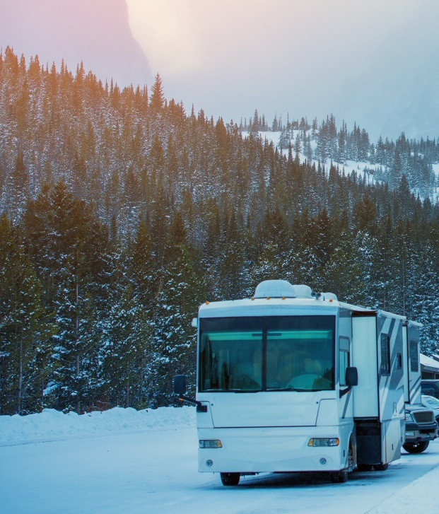 Rv travel during the winter