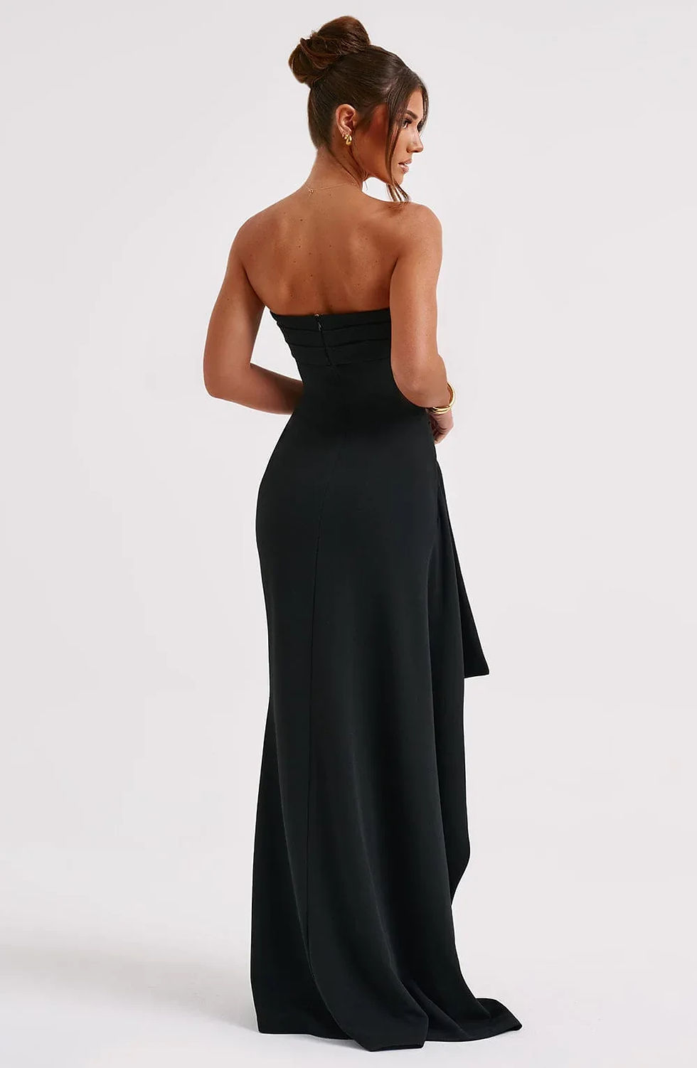 Thumbnail: Black maxi dress