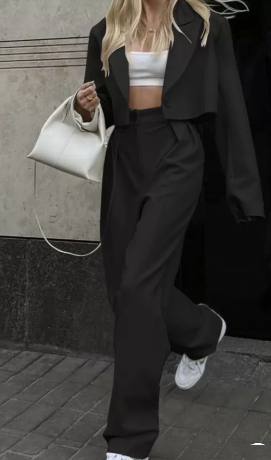 Thumbnail: Two piece Co-ord set - Blazer with high waist Trousers 
