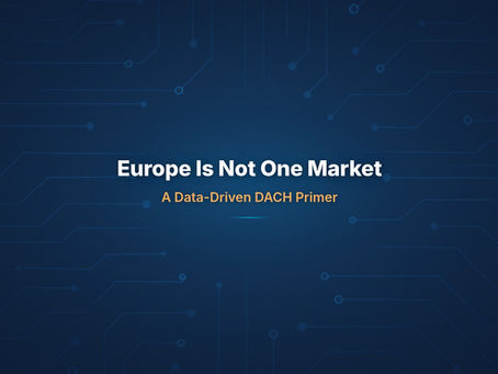 Europe Is Not One Market — A Data-Driven DACH Primer
