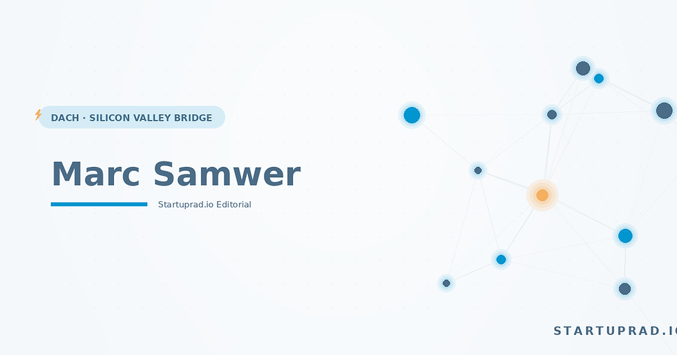 Marc Samwer, Founders Forum, GFC — Startuprad.io Rocket Internet Cluster P4