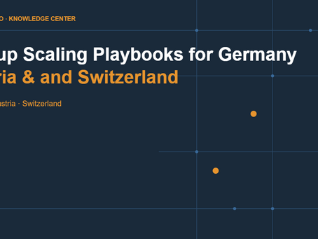 Startup Scaling Playbooks for Germany, Austria, and Switzerland