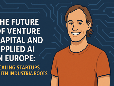 Interview Marton Partner at Visionaries VC - The future of Venture Capital and Applied AI in Europe