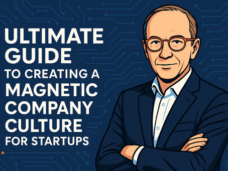 The Ultimate Guide to Building a Magnetic Company Culture in Startups (1/2)