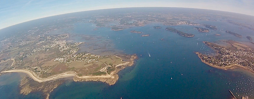 Air-V Flying spirit - Le golfe du Morbihan - baptême de l'air ULM