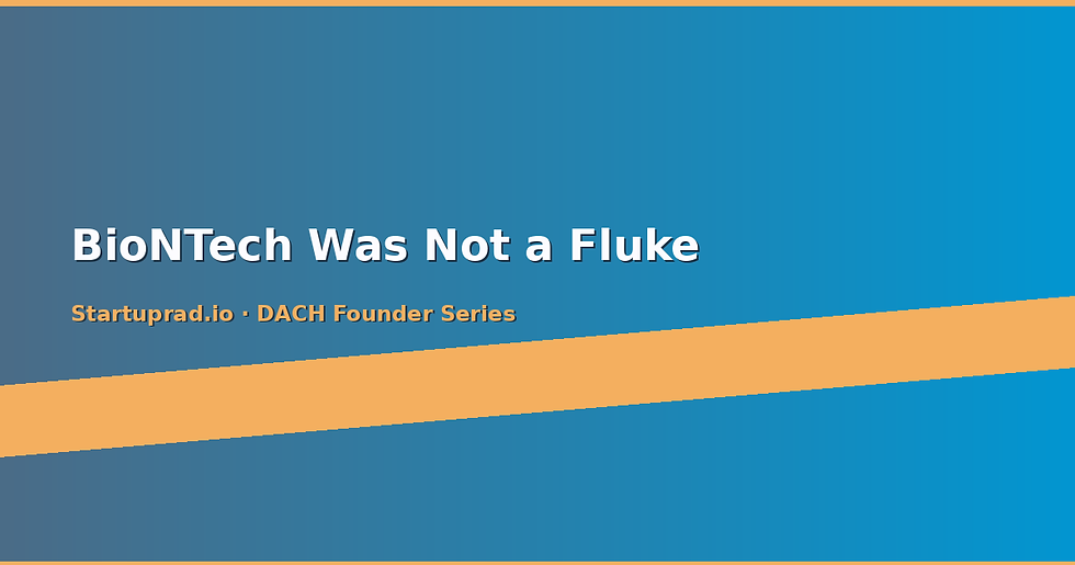 BioNTech Was Not a Fluke: The Long mRNA Bet Behind Germany's Global Biotech Breakthrough