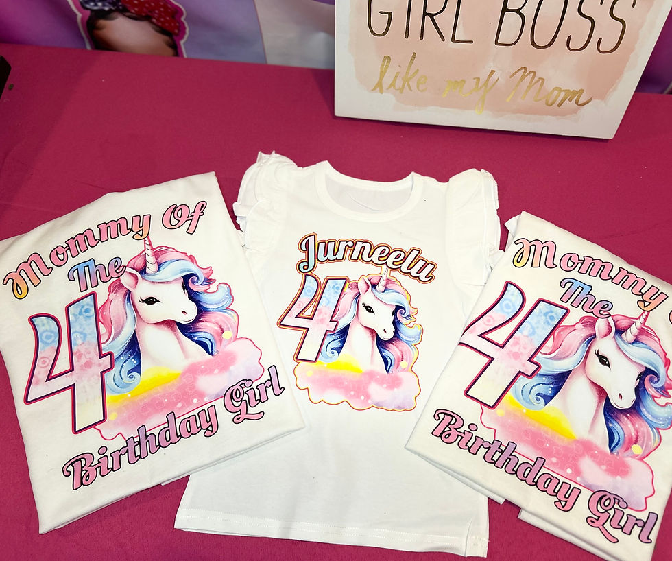Thumbnail: Matching Birthday Tee 