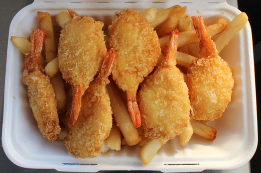 Shrimp and fries. Newark, DE. 