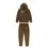 Thumbnail: Trapstar Chenille Decoded Hooded Tracksuit - Brown/Cream