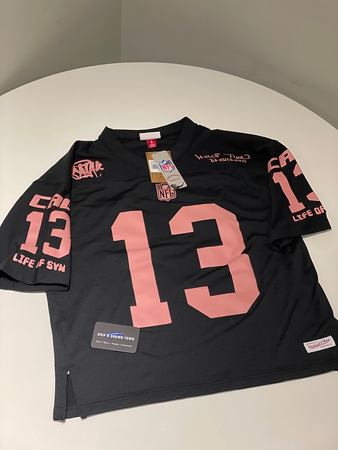 SYNA X NFL X MITCHELL & NESS CRG Jersey - Black / Rose Gold