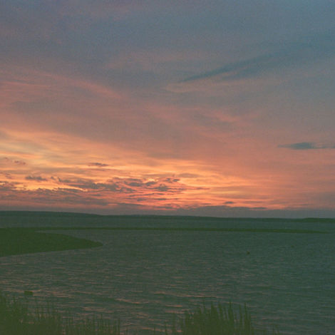 Sunset in Tuktoyaktuk