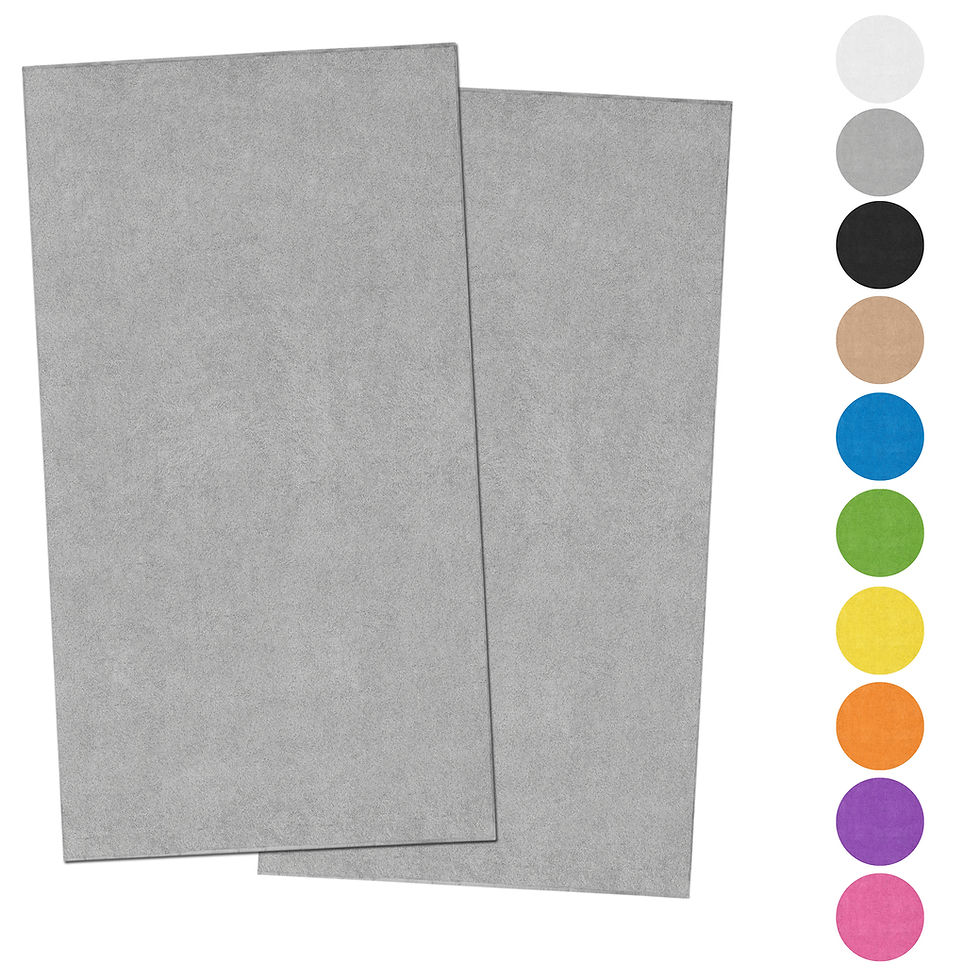Miniaturbild: FRINKO® 2er Pack Saunatuch Strandtuch XXL 100x200 cm 450g/m² Strandlaken