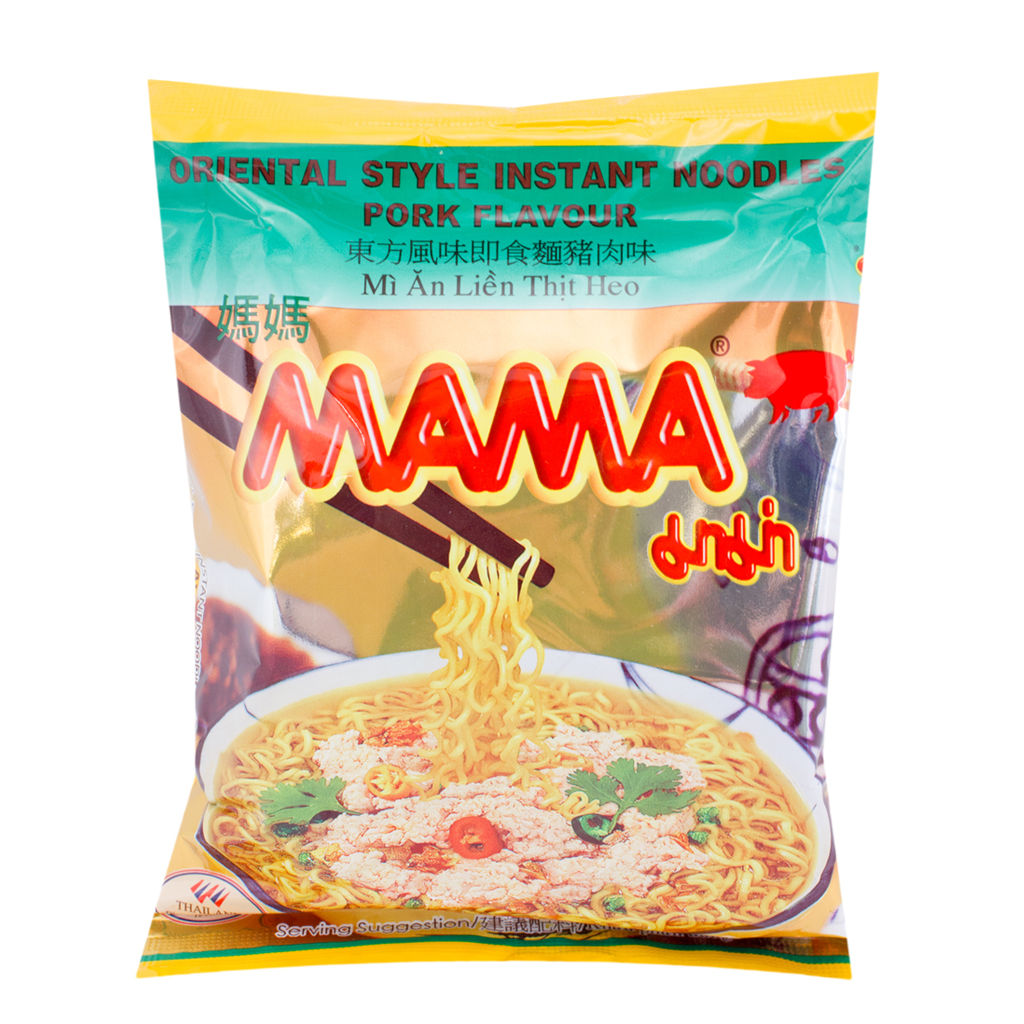 MAMA INSTANT NOODLE - MINCE PORK 60G