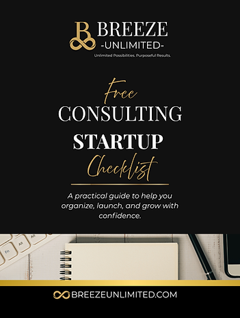 Free Consulting Startup Checklist by Breeze Unlimited-cover.png