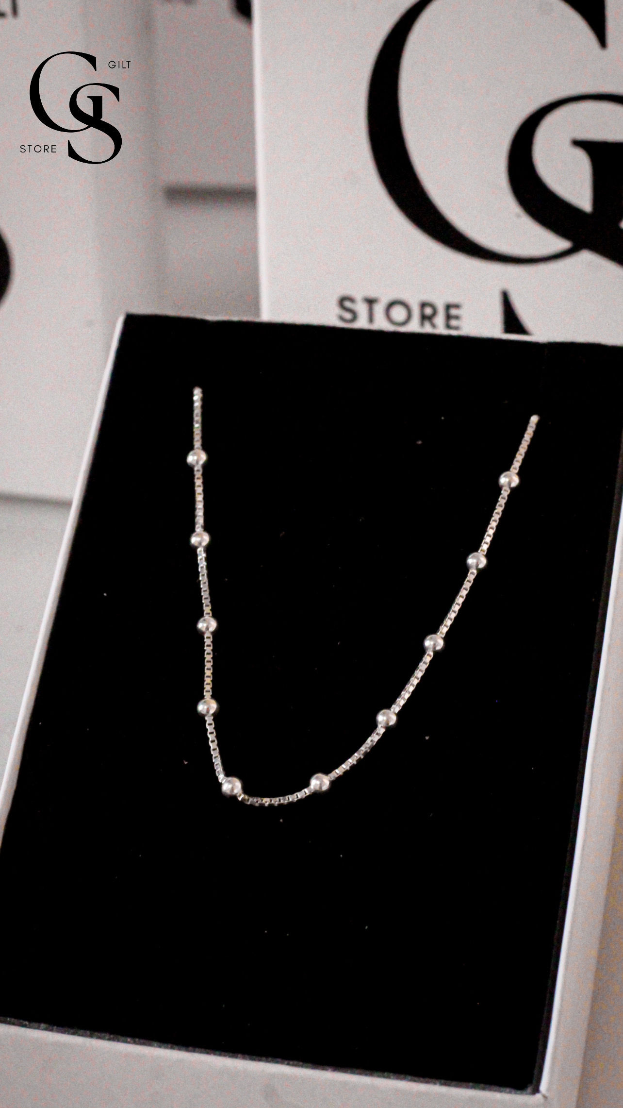 PULSEIRA PRATA VENEZIANA TERÇO BOLA 2 MM / 18 CM