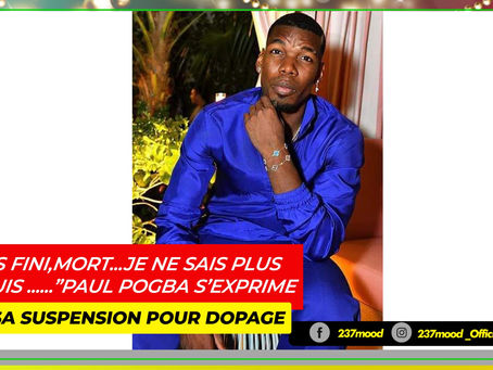 PAUL POGBA VICTIME DU WEB APRÈS SA SUSPENSION POUR DOPAGE