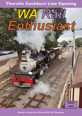 WA Rail Enthusiast Digital Subscription (Year)