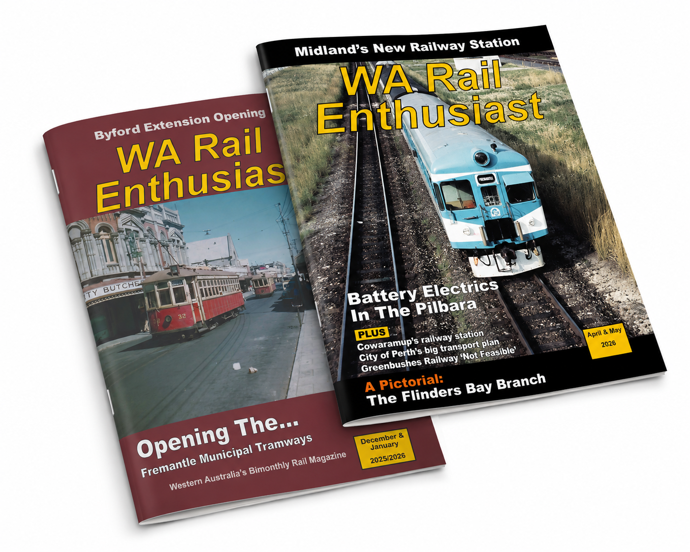 WA Rail Enthusiast Print Subscription (Year)