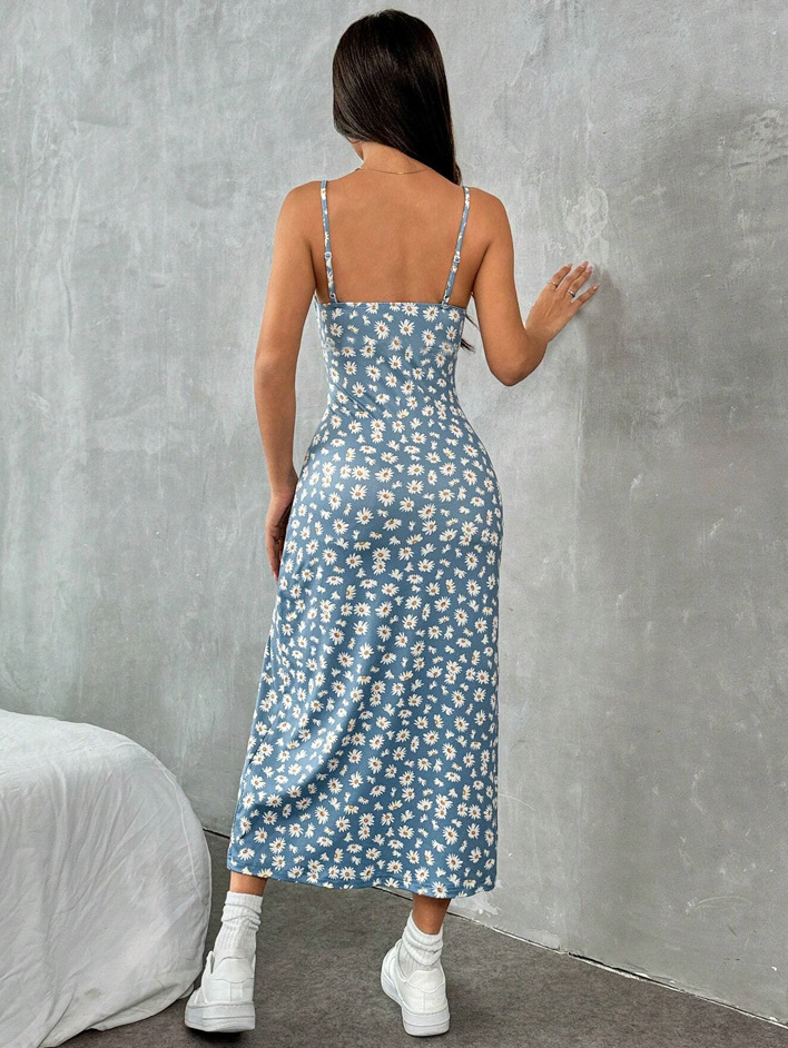 Thumbnail: The Amalfi Floral Split Dress